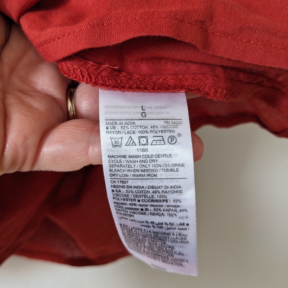Old Navy Ruffle Neck Top - Picture 7 of 9